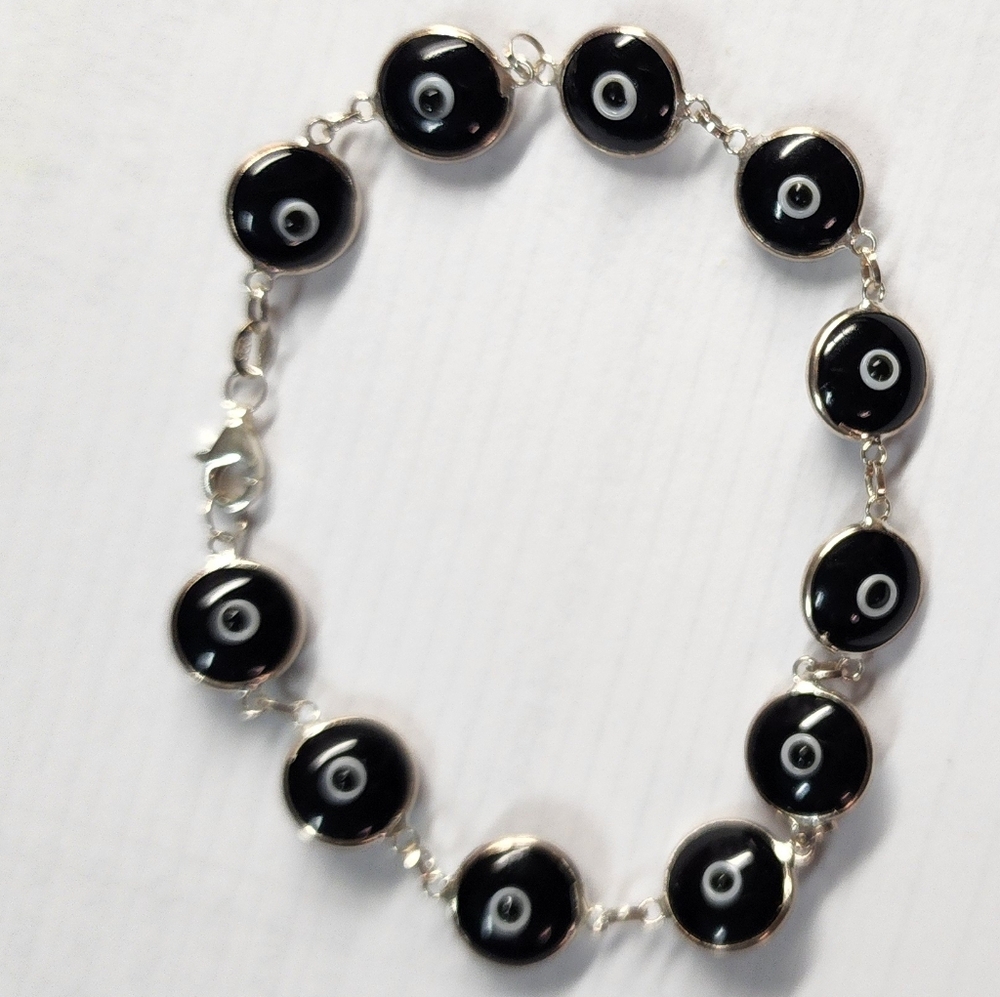 Black Evil Eye Bracelet